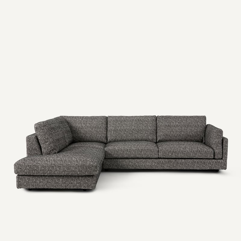 Am.pm Ecksofa, Chaiselongue, Umwandelbar, In Bouclé, César