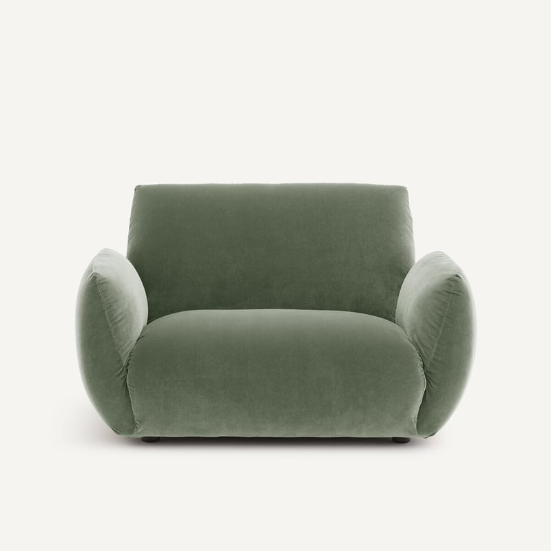 Am.pm Sessel Spogano, Samt