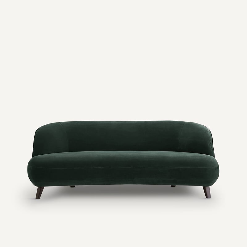 Emmanuel Gallina X Am.pm 3-sitzer-sofa, Samt, Rosebury, Design Emmanuel Gallina
