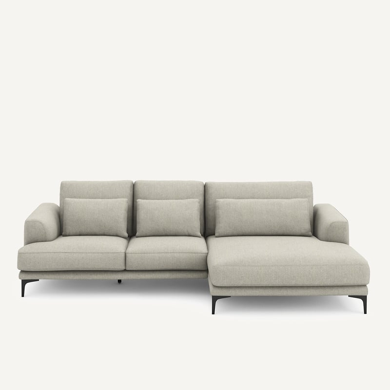 Am.pm Ecksofa Meridian Xl Rechts In Tweed, Marsile