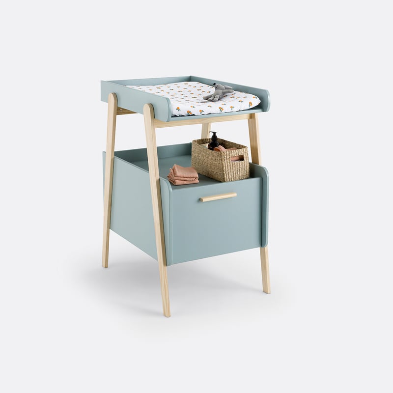 La Redoute Interieurs Wickeltisch Oreade Mit Schublade