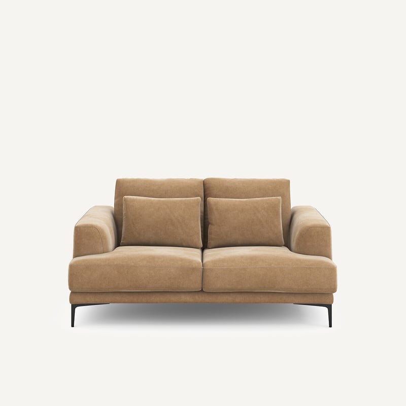 Am.pm 2-sitzer-sofa, Stonewashed Velours, Marsile