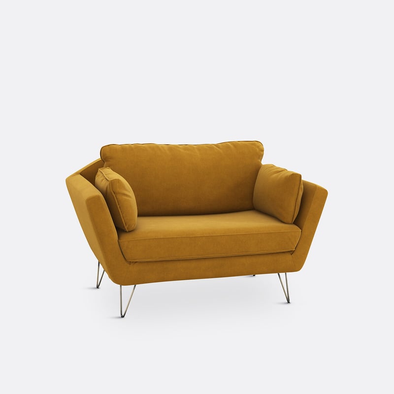 Xl-sessel Topim, Samt