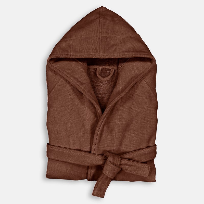 La Redoute Interieurs Kapuzenbademantel Trizie, Frotteesamt 450 G/m2