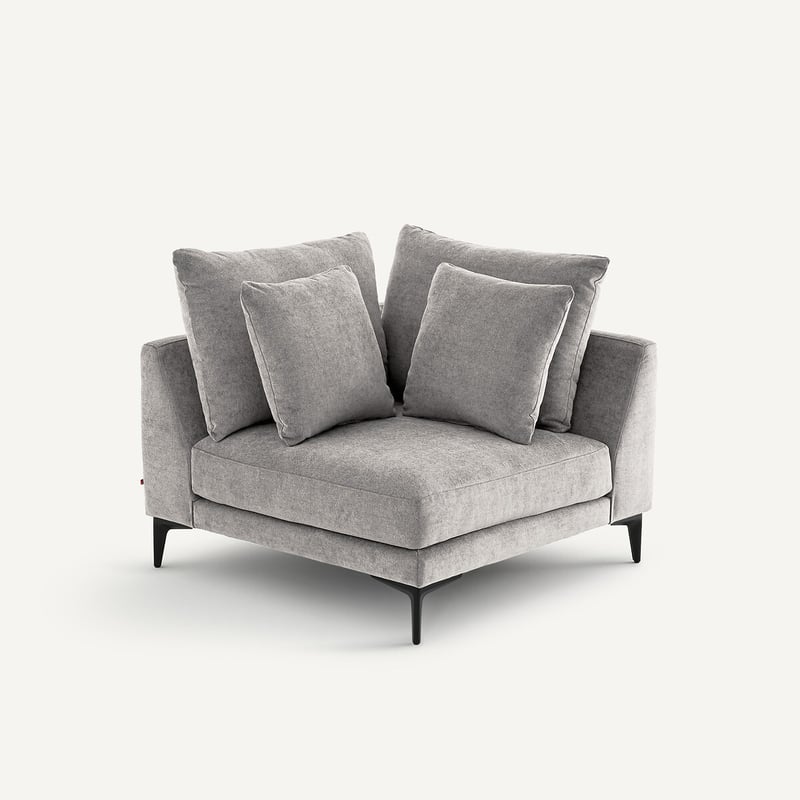 Am.pm X Emmanuel Gallina Ecksofa Aus Polyester-mischgewebe, Moderniste, Design Emmanuel Gallina