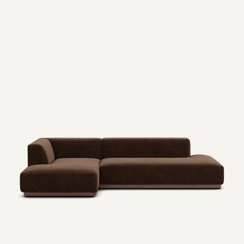 Am.pm Xl-ecksofa Jacopo Mit Ecke Links, Chenillesamt