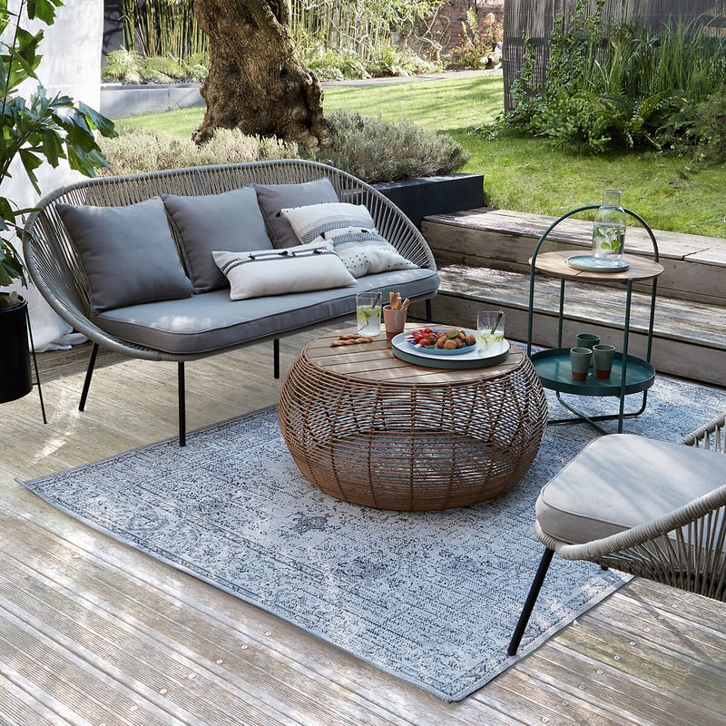 Outdoor-sofa Jiraya Für 3 Personen