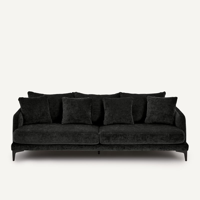 Am.pm X Emmanuel Gallina 3- Oder 4-sitzer-sofa Aus Gemischtem Velours, Moderniste, Design Emmanuel Gallina