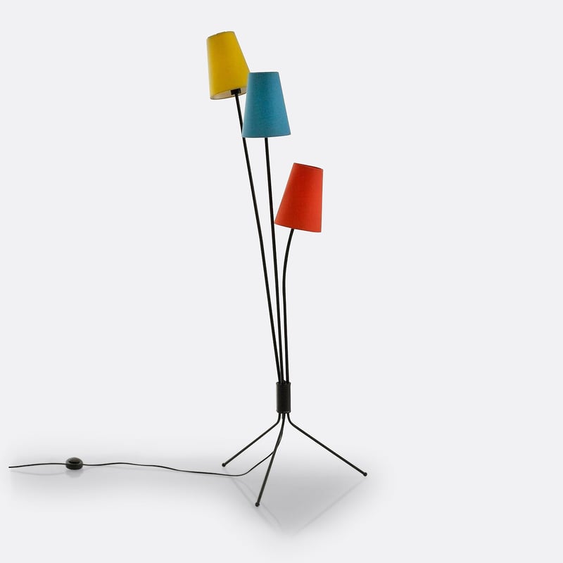 So'home Stehlampe Amaya Im Vintage-stil