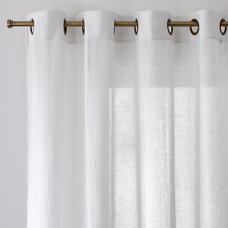 La Redoute Interieurs Vorhang Aus Polyester Und Leinen Mit Ösen Aron