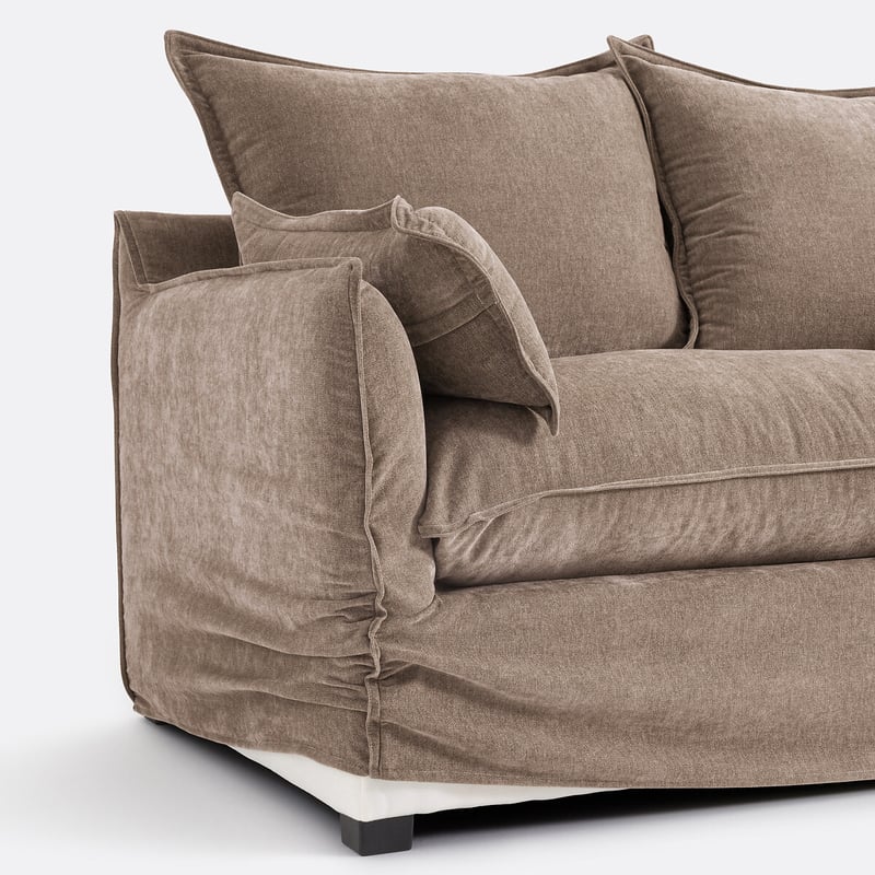 Sofabezug Aus Meliertem Polyester, Odna
