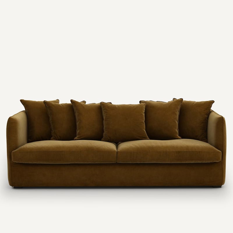 Am.pm 3-, 4- Oder 5-sitzer-sofa, Samt, Neo Chiquito