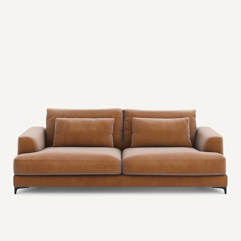 Am.pm 4-sitzer-schlafsofa Marsile, Samt