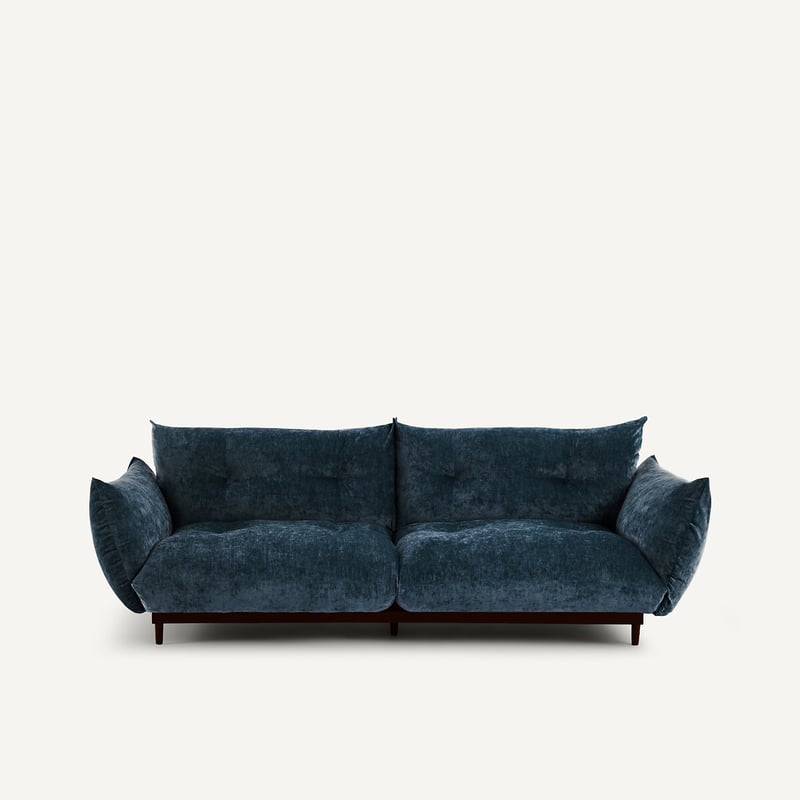 Am.pm 3-sitzer-sofa, Aus Gemischtem Velours, Vitoria