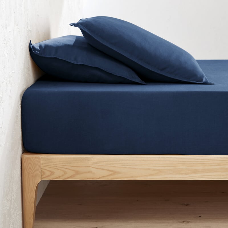 La Redoute Interieurs Fixleintuch Linot Aus Vorgewaschenem Leinen, Steg 30 Cm