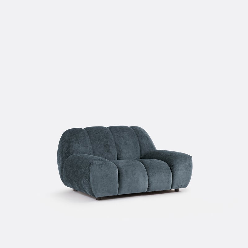 Xl Sessel Nuria, Dicker Samt