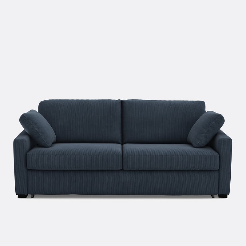 Schlafsofa Timor, 2-, 3- Oder 4-sitzig, Schaumstoff, Feinripp-velours