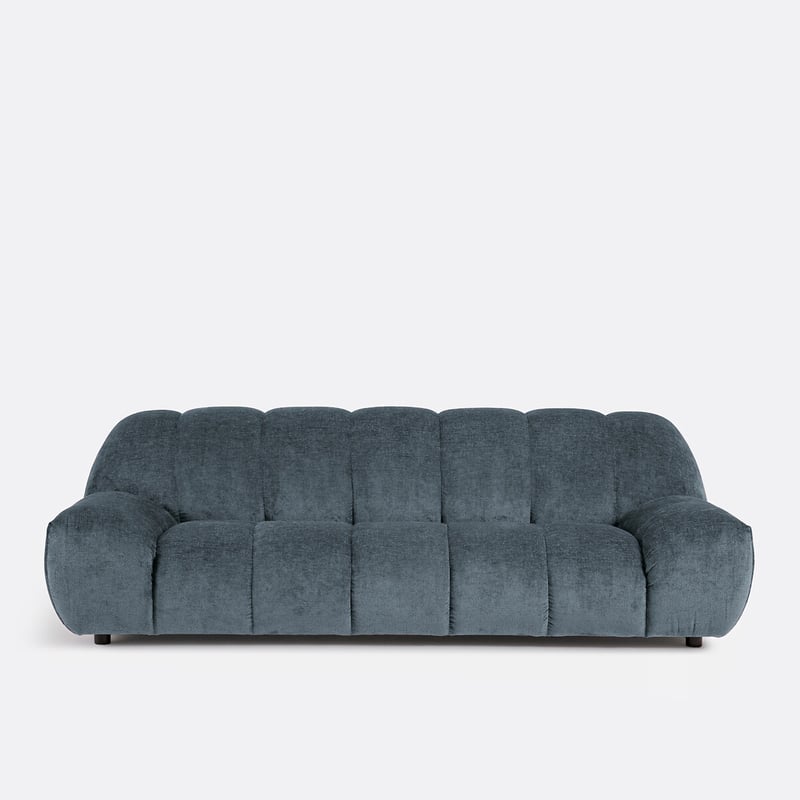 Dickes Velours-sofa 4-sitzer, Nuria
