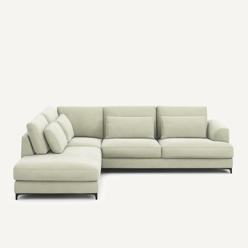 Am.pm Umbaubare Linke Ecke, Stonewashed Velours, Marsile