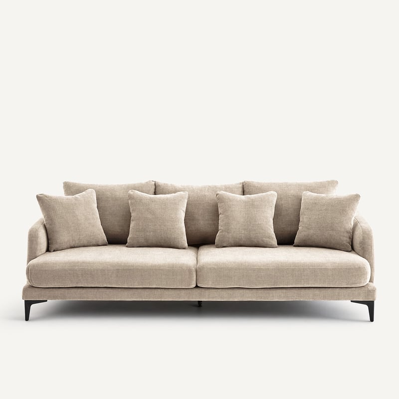 Am.pm X Emmanuel Gallina 3- Oder 4-sitzer-sofa Aus Baumwollpolyester, Moderniste, Design Emmanuel Gallina