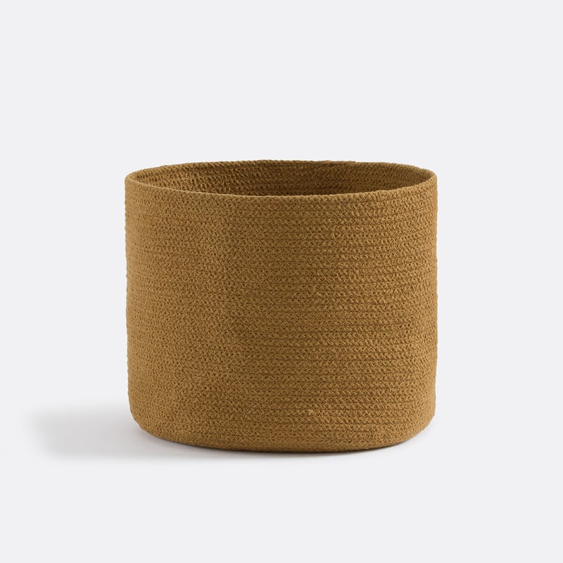 La Redoute Interieurs Korb Osinia, Baumwolle, Ø 35 Cm