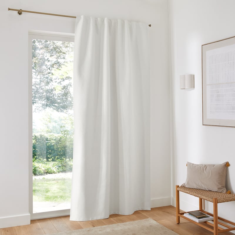 La Redoute Interieurs Verdunkelnder Vorhang Aus Recyceltem Polyester, Kräuselgalon Und Wave, Select