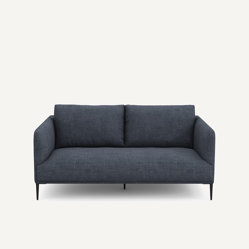Am.pm X Emmanuel Gallina Kompaktes Sofa Aus Baumwolle Und Leinen, Oscar, Design Emmanuel Gallina