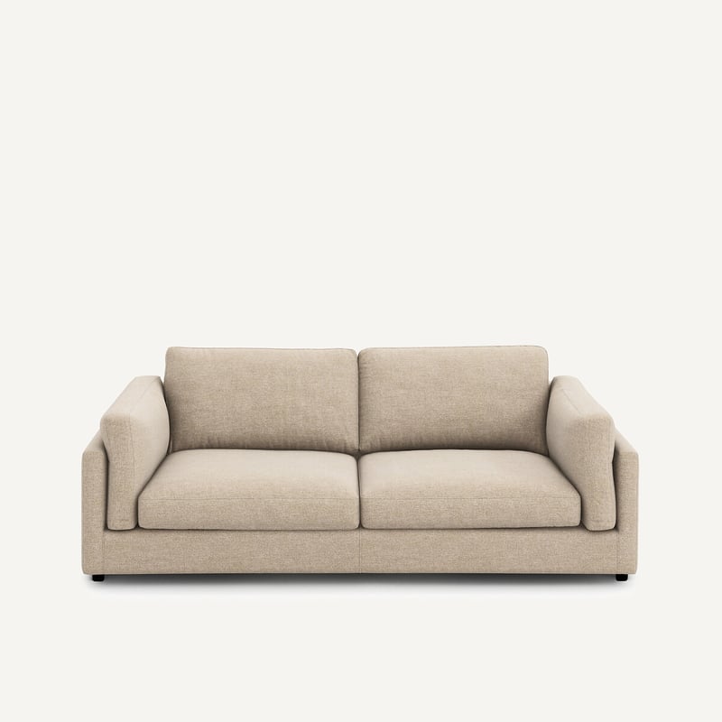 Am.pm Schlafsofa, 3-sitzer, Aus Gemischter Baumwolle, César