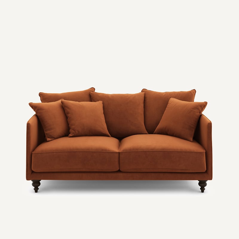 Am.pm Sofa 3p Compact Velours, Lazare