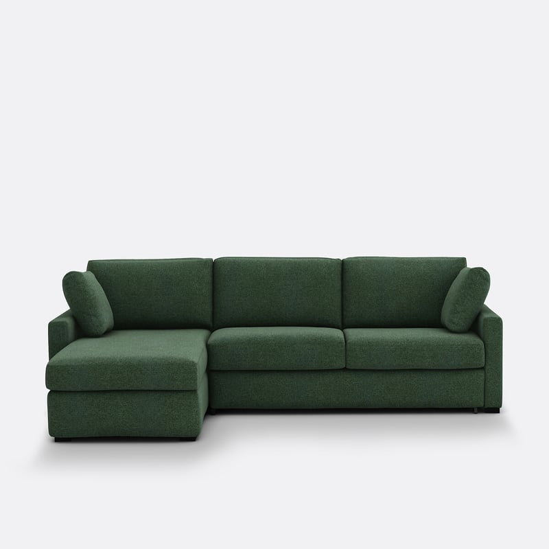 Ecksofa Timor, Mit Schlaffunktion, 4-sitzer, Polyester, Schaumstoff