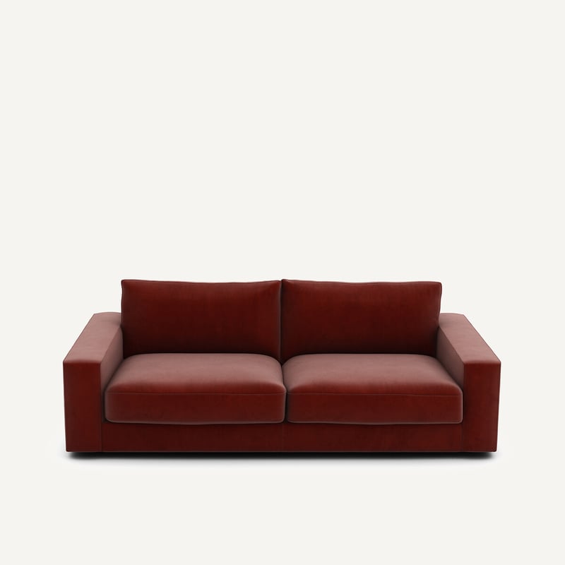 Am.pm 3-sitzer-sofa, Samt, Skander