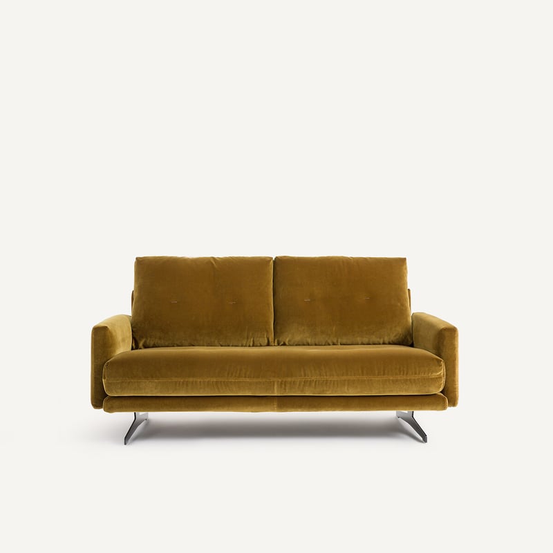 Am.pm 2-sitzer-sofa Aus Samt, Delicato