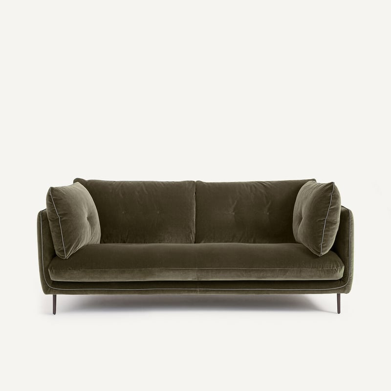 Am.pm Kompaktes Sofa Aus Samt, Botero