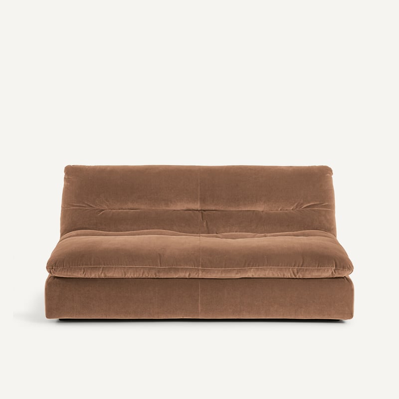 Am.pm Modulares 3-sitzer-sofa Aus Samt, Giuliano
