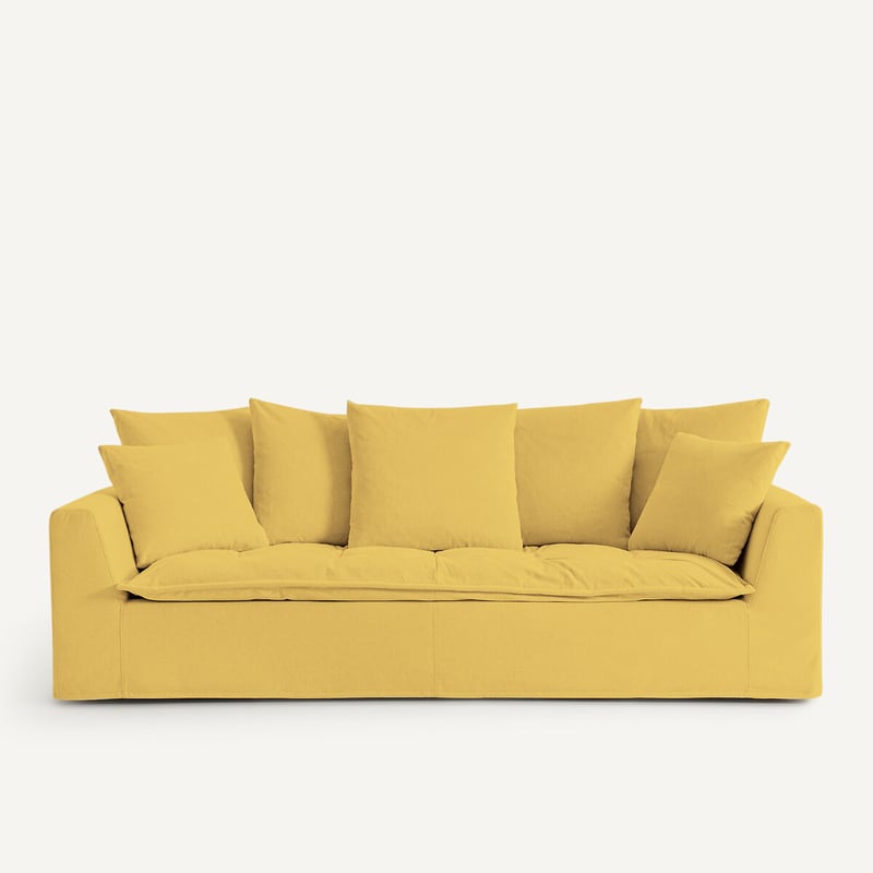 Am.pm Sofa Otavia, Meliertes Gewebe