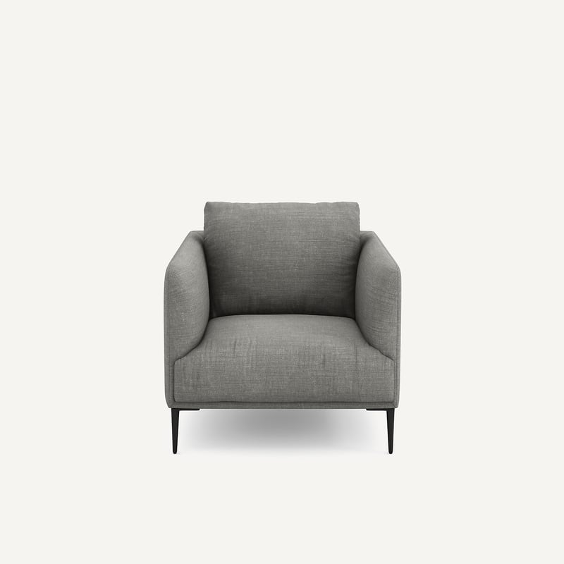 Emmanuel Gallina X Am.pm Sessel Aus Baumwolle Und Leinen, Oscar, Design Emmanuel Gallina