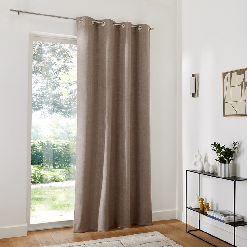 La Redoute Interieurs Thermovorhang Aus Fleece Mit Natté-effekt, Montego