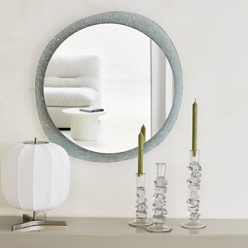 Am.pm Runder Spiegel, Umrandung Aus Rauchglas, Durchmesser 69,2 Cm, Ondyne