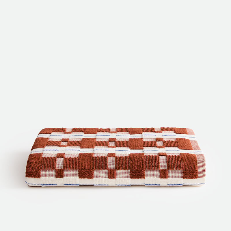 La Redoute Interieurs Frottee-jacquard-badetuch Meiri