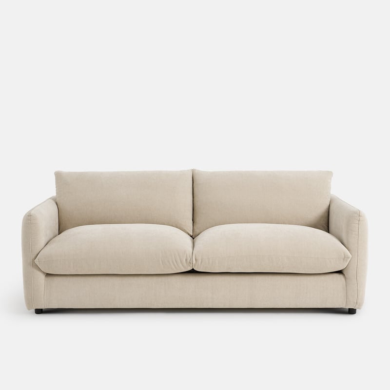 Sofa, Gerade, 2-, 3- Oder 4-sitzig, Aus Meliertem Polyester, Yde