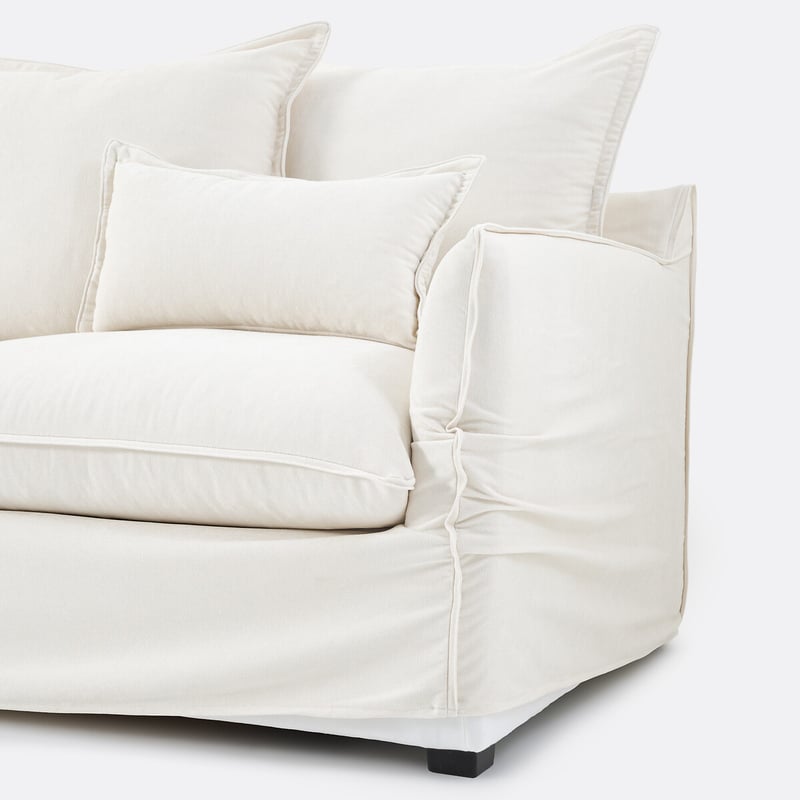 Bezug Für Ecksofa Aus Meliertem Polyester, Odna