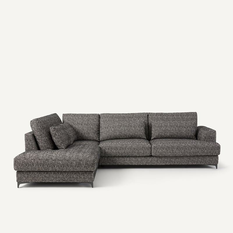 Am.pm Sofa, Linke Ecke, Umwandelbar, Boucle, Marsile