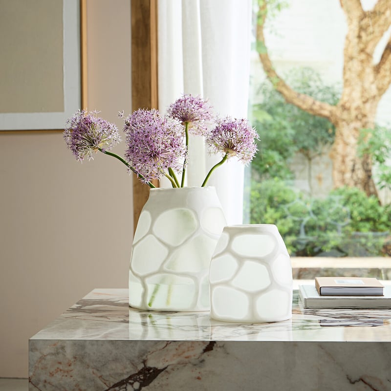 Am.pm Vase Aus Milchglas, H28 Cm, Arca
