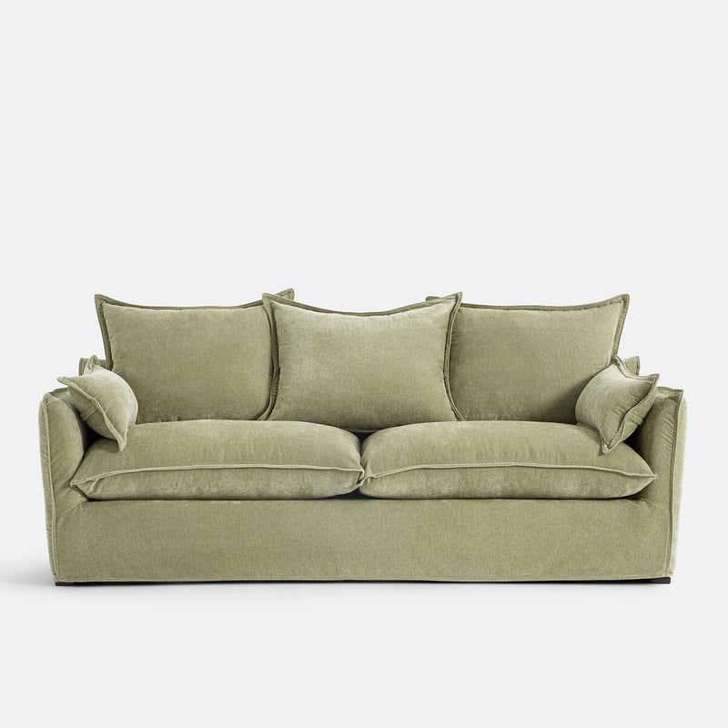 2, 3, 4, 5-sitzer-sofa, Abnehmbarer Bezug, Polyester Meliert, Odna