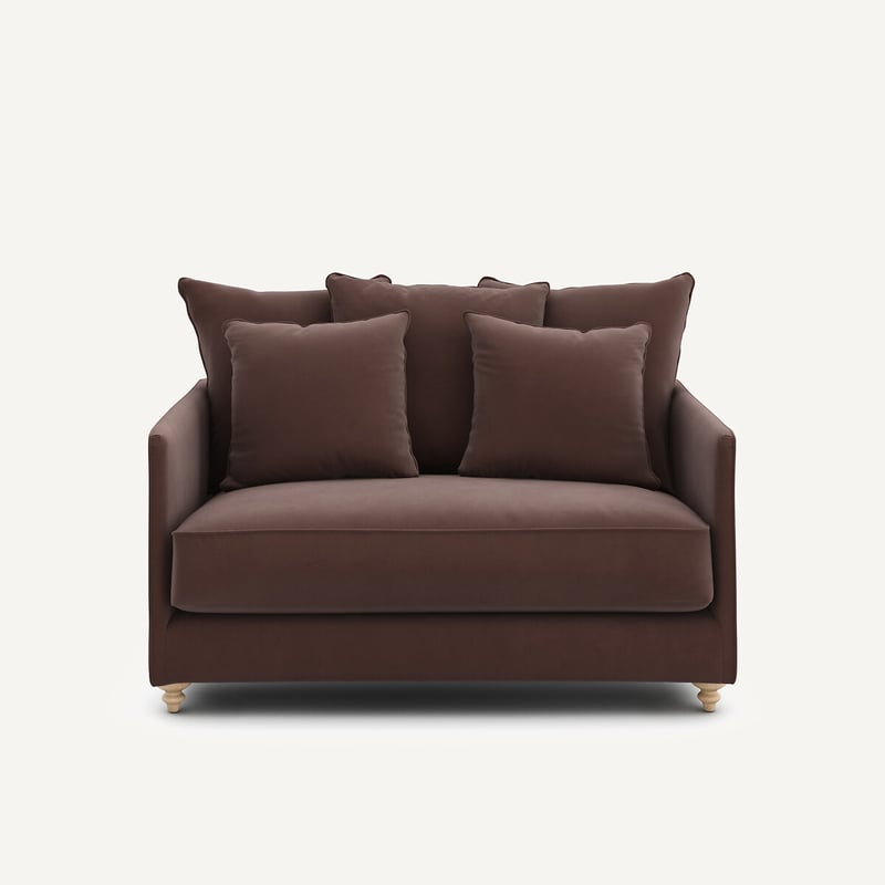 Am.pm Umbaubares 2-sitzer-sofa Aus Leinenvelours, Lazare