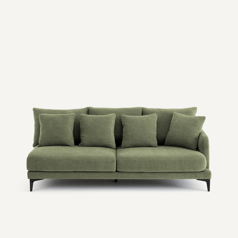 Am.pm X Emmanuel Gallina Halbsofa 3-sitzer Aus Polyester-baumwolle, Moderniste, Design Emmanuel Gallina