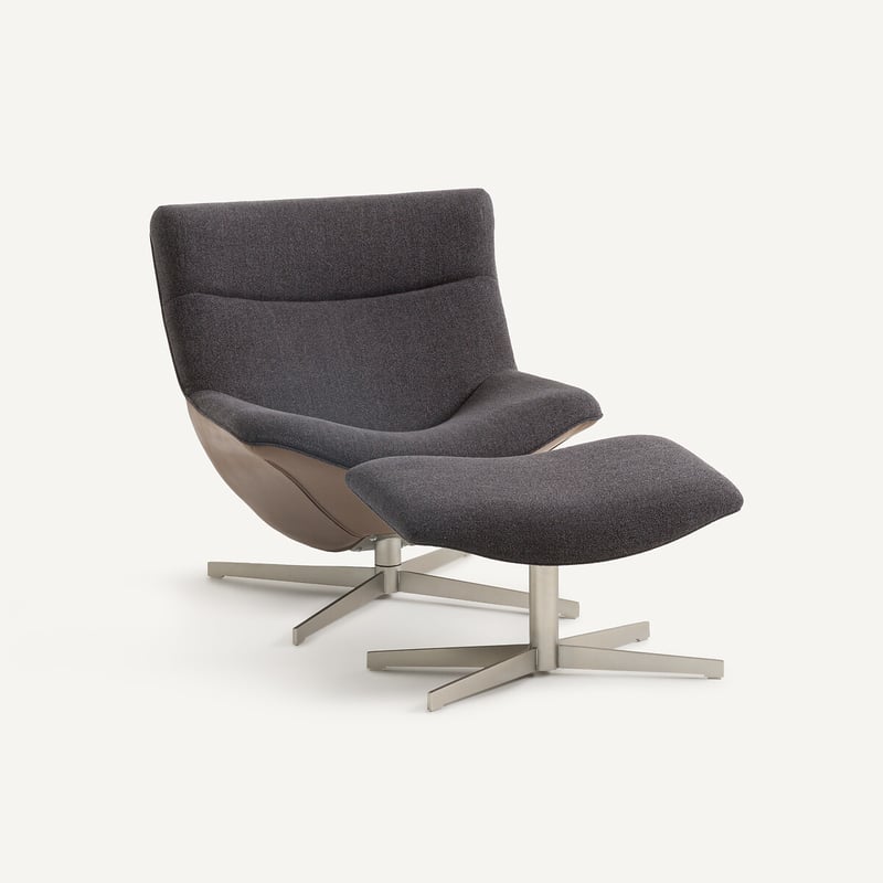 Am.pm Relax-drehsessel Mit Fussstütze Wesley