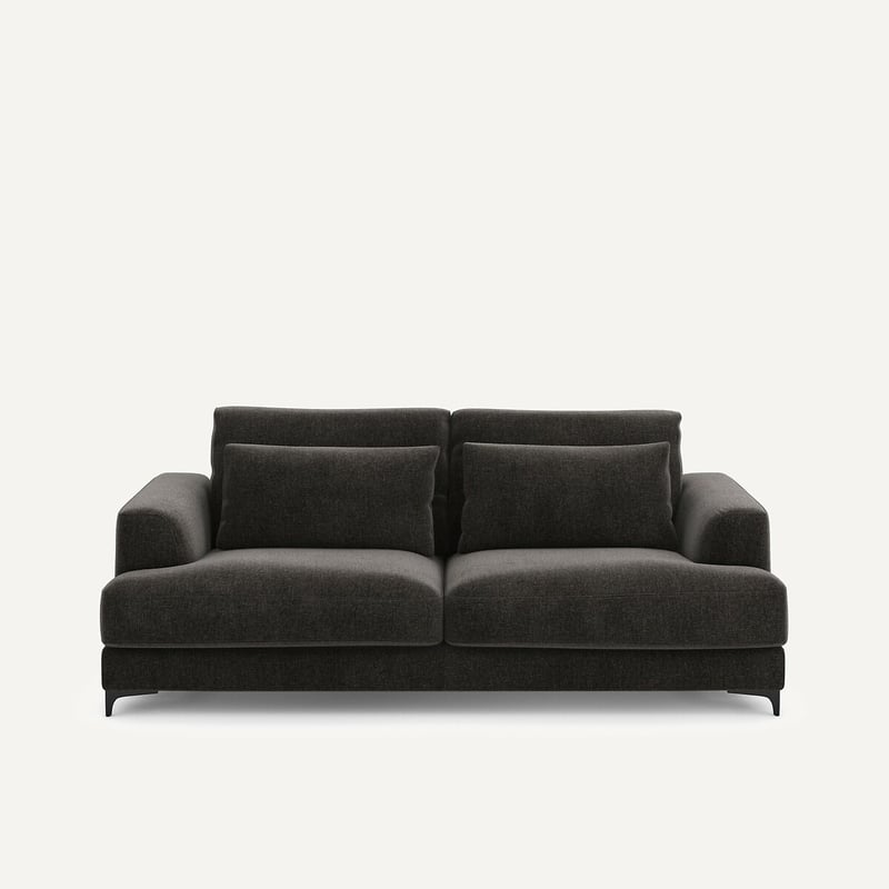 Am.pm 3p-sofa, Umwandelbar, Chenille-velours, Marsile