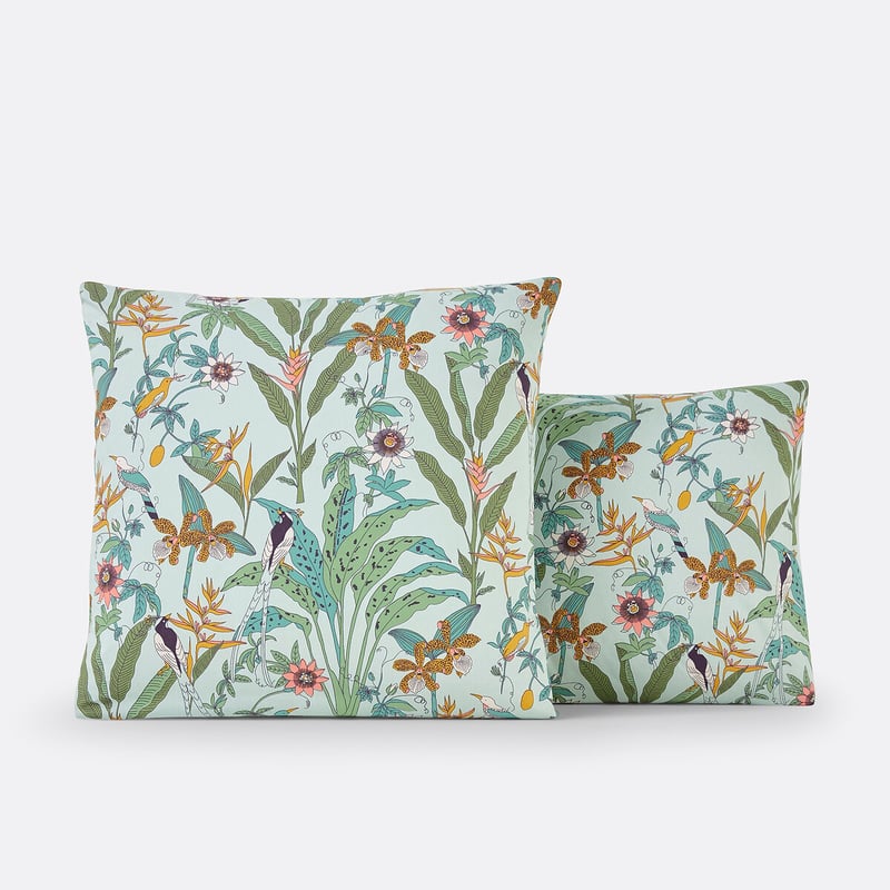La Redoute Interieurs Kissenbezug Eden Flower Aus Baumwollperkal