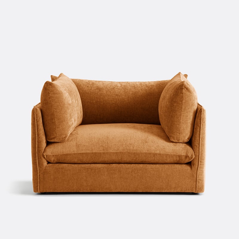 Xl-sesselelement Für Modulares Sofa Malo, Aus Struktursamt